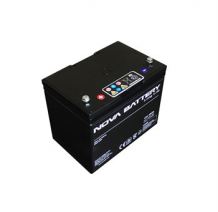 12 Volt 33 Amper Deep-Cycle Jel Engelli Aracı Aküsü Nova 12v 33A