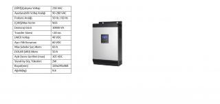 5KVA 5000VA TAM SİNUS AKILLI İNVERTER / İNVERTÖR