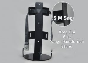 Araç Tipi 6 Kg Yangın Söndürücü Askı Standı