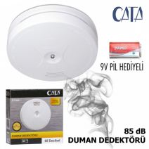 CATA 9V Pilli Duman dedektörü