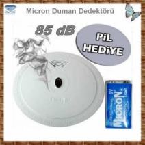 Micron 9V Pilli Duman Dedektörü