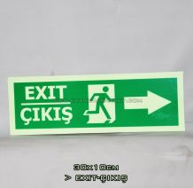 SAĞ ÇIKIŞ/EXIT FOTOLÜMEN LEVHA